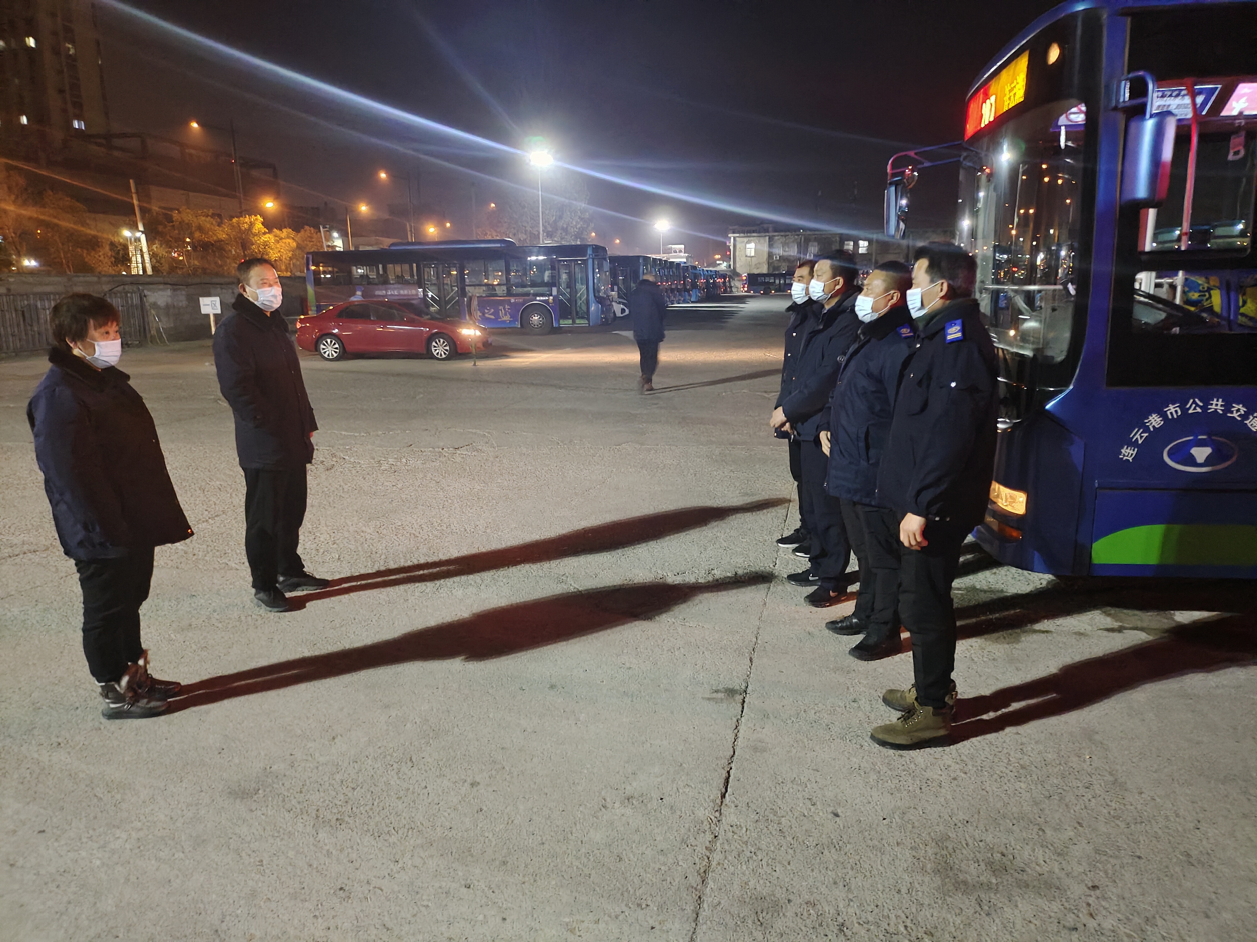 公交集團公交事業一部扎實開展安全生產夜查工作