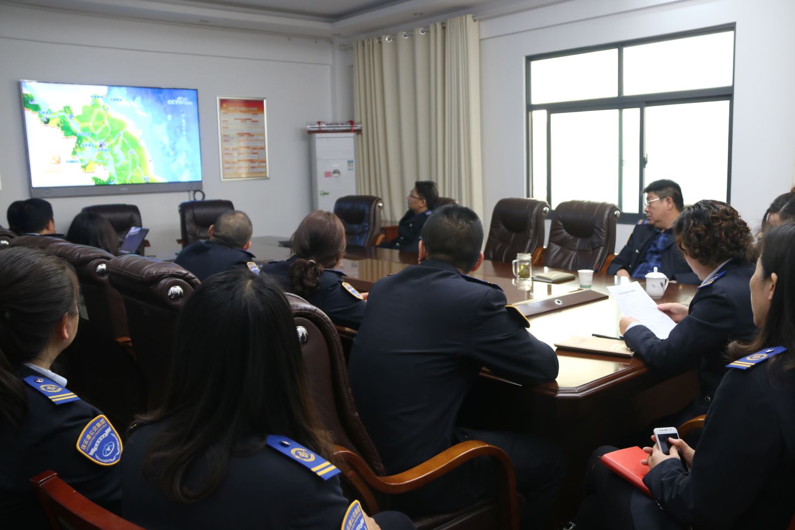 公交集團(tuán)固定學(xué)習(xí)日組織各總支、支部觀看《航拍中國(guó)》之江蘇篇